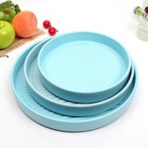 Folja tal-ABS Round Fruit Dish Health And Safely