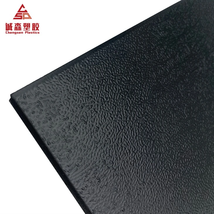 Black ABS Plastic Sheet 1 8