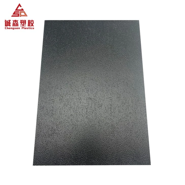 Black ABS Plastic Sheet 1 8
